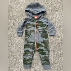 Carter's Green Camo One Piece